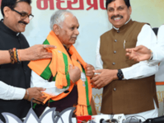 Jolt to Congress in MP as Suresh Pachouri, several party leaders join BJP