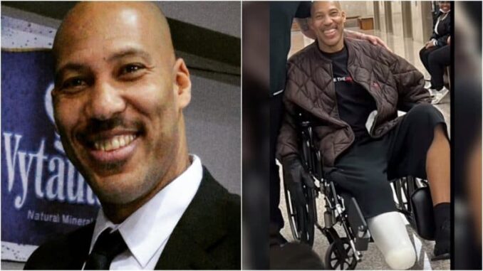 LaVar Ball Leg Amputated (Viral Photo): American Businessman Undergoes Right Foot Amputation After Serious Medical Issue