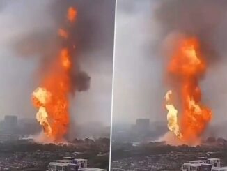 Malaysia Gas Pipeline Blast: Massive Fire Breaks Out at Petrol Station After Explosion in Puchong, Terrifying Videos Surface