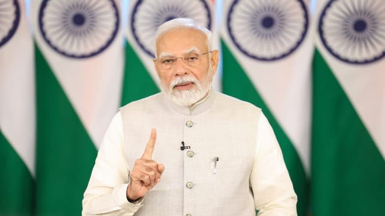 PM Modi Address to the Nation Live Streaming: Watch Prime Minister Narendra Modi Speaking to Citizens Amid Operation Sindoor and India-Pakistan Tension
