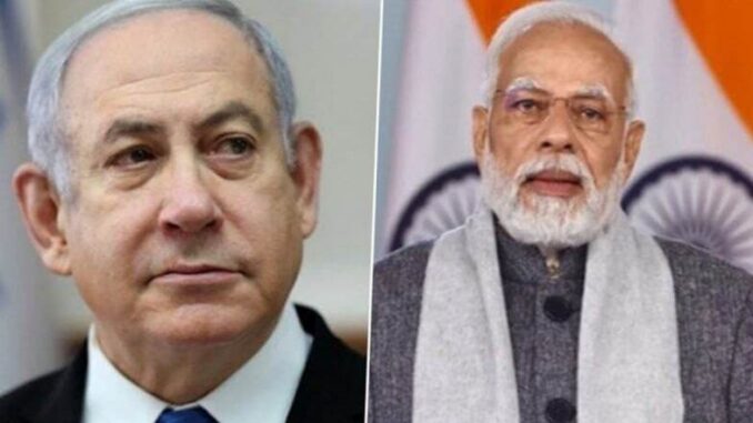 Iran-Israel Conflict: Benjamin Netanyahu Briefs PM Narendra Modi on ‘Evolving Situation’ After IDF’s Military Operation Against Tehran; PM Stresses Early Restoration of Peace and Stability