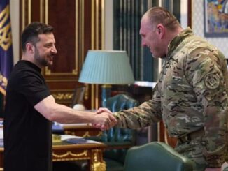 Russia-Ukraine War: President Volodymyr Zelenskyy Applauds Security Service Chief General Vasyl Maliuk for ‘Brilliant’ Long-Range Strikes on Russian Airbases (See Pics)