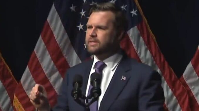 US: JD Vance Recalls President Donald Trump Hitting ‘Nuclear’ Button During Serious Call To Summon Diet Coke, Says ‘That’s the Kind of Guy We Have as President’ (Watch Video)