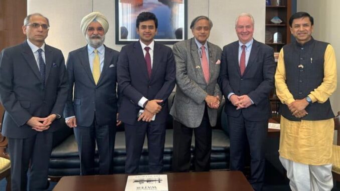 ‘US With India in Fight Against Terrorism’: Deputy Secretary of State Christopher Landau Tells Congress MP Shashi Tharoor-Led All-Party Delegation