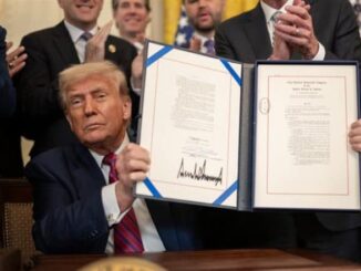 Donald Trump Signs Crypto Bill, ‘Genius Act’ To Regulate Cryptocurrency, Jokes ‘They Named It After Me’