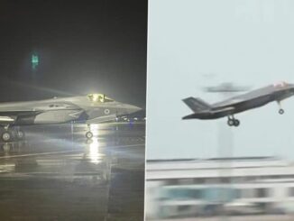 F-35B Departs From Thiruvananthapuram Airport: Grounded British Royal Navy Stealth Fighter Jet Flies Back From Kerala After 5 Weeks (Watch Video)