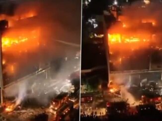 Kut Hypermarket Fire Death Toll: Blaze at Newly Opened Mall in Iraq's Wasit Province Claims Over 60 Lives