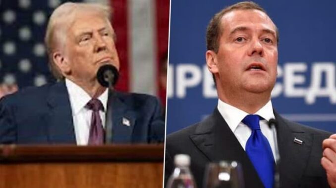 Donald Trump Orders 2 Nuclear Submarines Near Russia After Former President Dmitry Medvedev’s Remarks on Soviet-Era Strike Capability