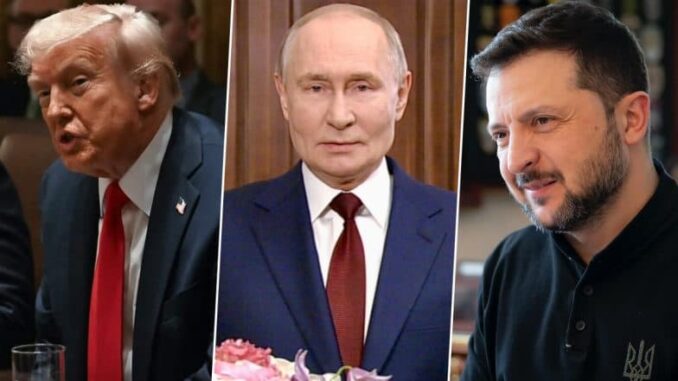 Donald Trump Seeks to Hold Trilateral Summit With Vladimir Putin and Volodymyr Zelensky As Early As August 22