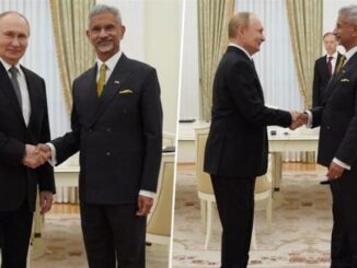 EAM S Jaishankar Calls on Russian President Vladimir Putin in Moscow (See Pics)