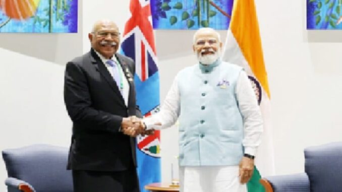 Fijian PM Sitiveni Ligamamada Rabuka To Meet Prime Minister Narendra Modi Today During First Official Visit to India