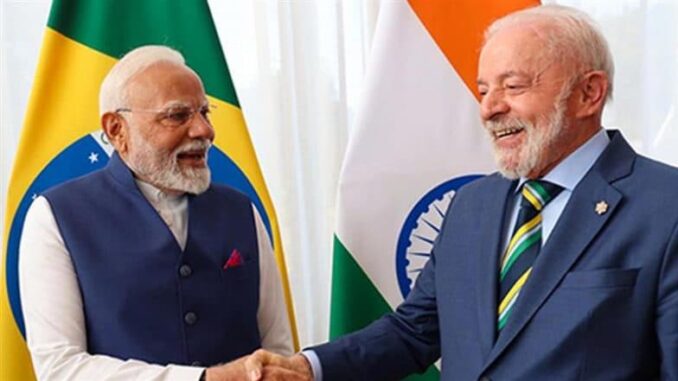 PM Narendra Modi Receives Call From Brazil President Luiz Inacio Lula da Silva; Leaders Vow To Strengthen Strategic Partnership Across Trade, Tech, Defence and Energy