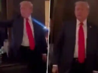 Donald Trump Faces Protest: US President Heckled at Washington Restaurant As Protesters Raise ‘Free DC! Free Palestine! Trump Is the Hitler of Our Time’ Slogans (Watch Video)