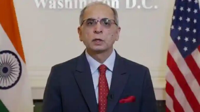 Indian Ambassador to the United States Vinay Kwatra Meets China Committee Chairman John Moolenaar in America, Discusses India-US Ties