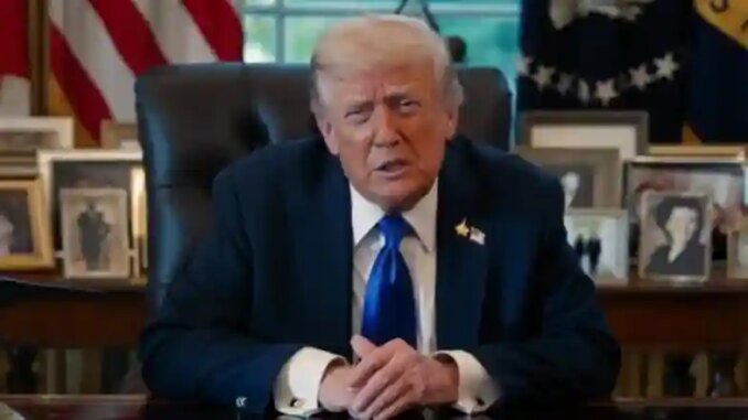 Donald Trump Says Israel Accepted ‘Withdrawal Line’, Ceasefire To Be Implemented Post Hamas’ Nod