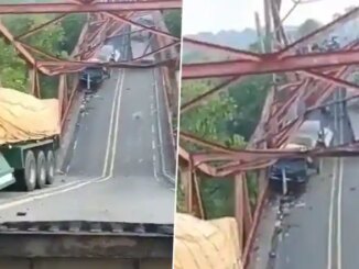 Philippines Bridge Collapse: Piggatan Bridge in Cagayan’s Alcala Collapses, Multiple Trucks Stranded (Watch Video)